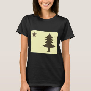 Historic Flag Of Maine 1901 1909  T-Shirt