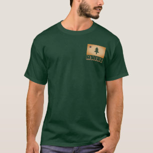 Historic Flag of Maine (1901–1909) T-Shirt