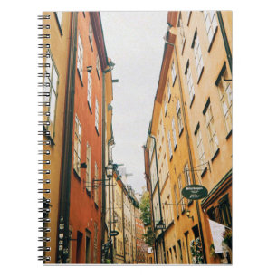 Historic Gamla Stan, Old Town of Stockholm Notebook