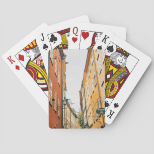 Historic Gamla Stan, Old Town of Stockholm Playing Cards