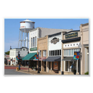 Historic Henderson, Texas Photo Print