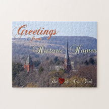 Historic Homer Spires Puzzle