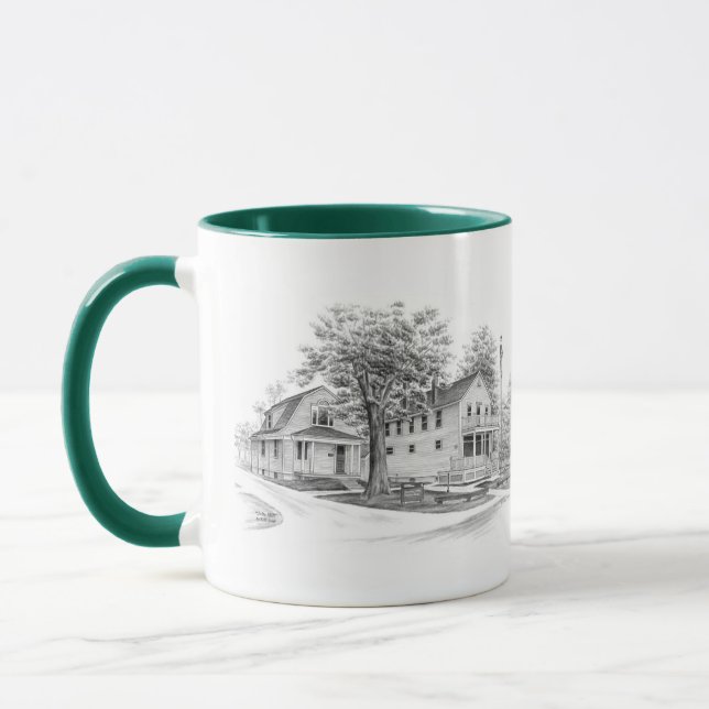 Historic Jaite Mill in Ohio (CVNP) Mug (Left)