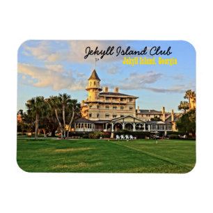 Historic Jekyll Island Club in Georgia Lowcountry Magnet