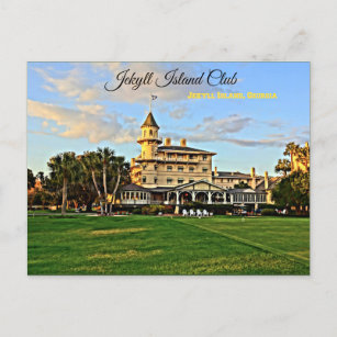 Historic Jekyll Island Club Jekyll Island Georgia Postcard