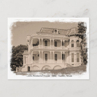 Historic John Bremond House Postcard
