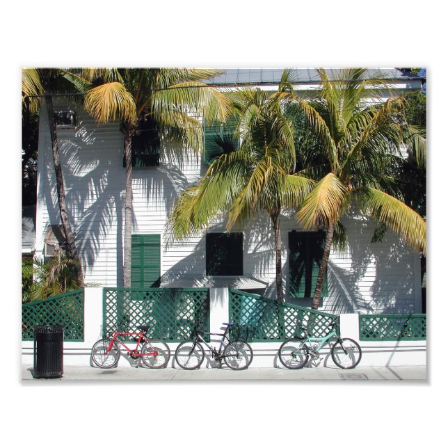 Historic Key West Florida photo print (Front)