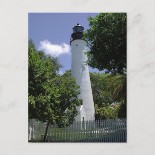 Historic Key West LIghthouse Postcard