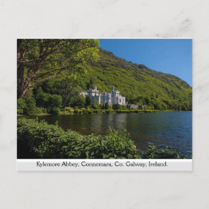 Historic Kylemore Abbey, Connemara, Co. Galway Postcard