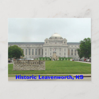 Historic Leavenworth, KS- Prison Postcard