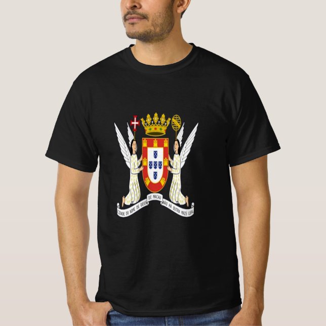 Historic Macau Crest T-Shirt (Front)