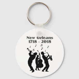 Historic New Orleans Tricentennial Key Ring