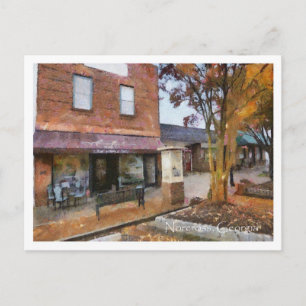 Historic Norcross, Ga.,Mojito's on S. Peachtree St Postcard