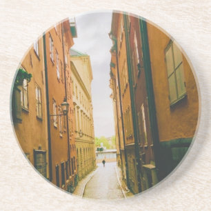 Historic old town, Gamla Stan, Stockholm, Sweden Coaster