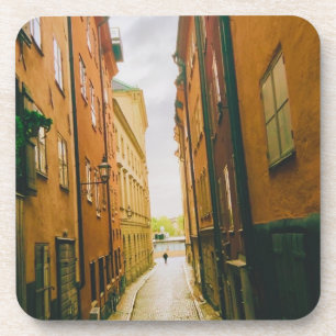Historic old town, Gamla Stan, Stockholm, Sweden Coaster