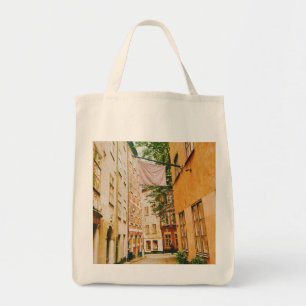 Historic old town, Gamla Stan, Stockholm, Sweden Tote Bag