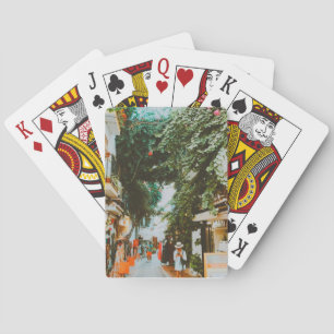 Historic old town Marbella Playing Cards
