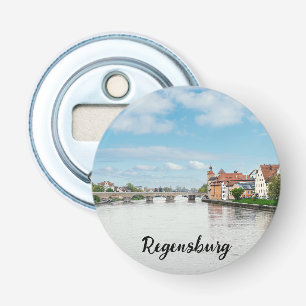 Historic old town of Regensburg, Germany Bottle Opener
