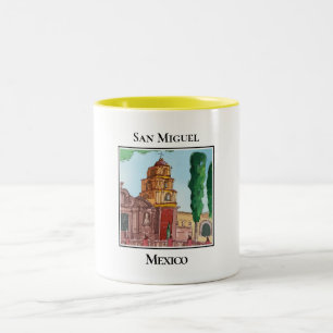 Historic Oratorio de San Felipe Neri Church Two-Tone Coffee Mug