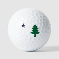 Historic Pine Tree Flag of Maine (1901–1909)