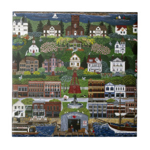 Historic Port Townsend, Washington Ceramic Tile