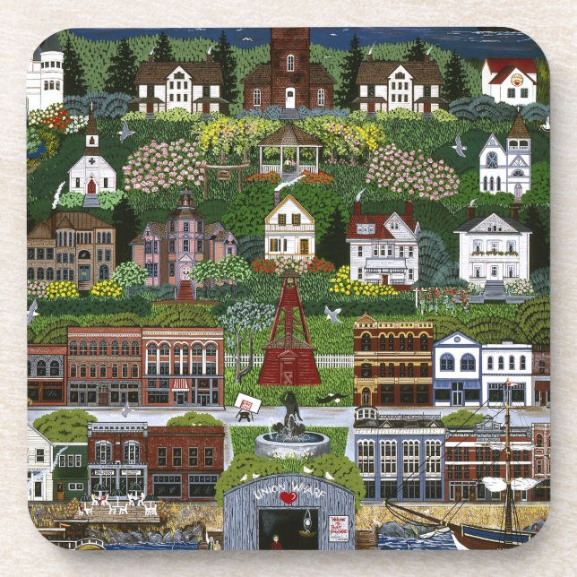 Historic Port Townsend, Washington Coaster (Front)