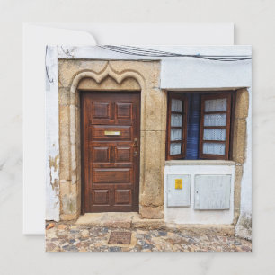 Historic Portugal Door Greeting Card