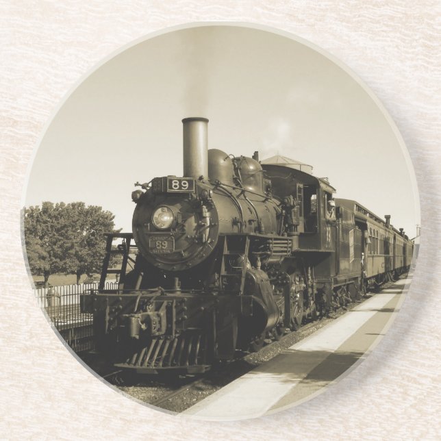 Historic Railroad Coaster (Front)