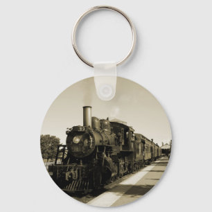 Historic Railroad Key Ring