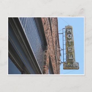 Historic Railroad Sq. Santa Rosa Ca. Postcard