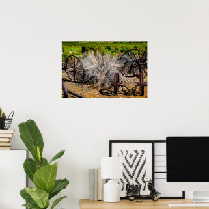 Historic Ranch Wheels Poster