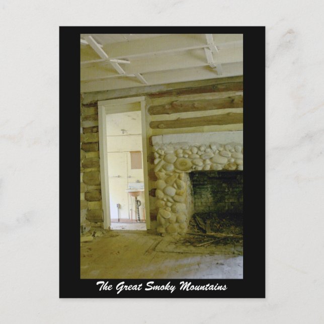 Historic Resort Cabin Postcard (Front)