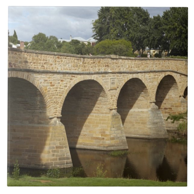 Historic Richmond Bridge (Australia's oldest Ceramic Tile (Front)