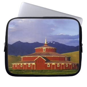 Historic Round Barn at Twin Bridges Montana Laptop Sleeve