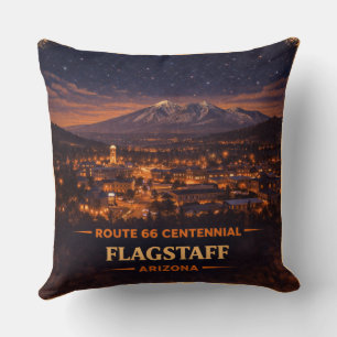 Historic Route 66 Centennial 1926-2026 Double Side Cushion