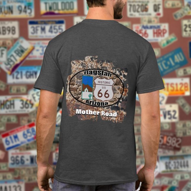 Historic Route 66 ~ Flagstaff, Arizona T-Shirt (Creator Uploaded)