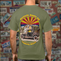 Historic Route 66 Hackberry, Arizona Back Design