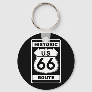 Historic Route 66 Keychain
