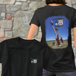 Historic Route 66 ~ Twin Arrows, Arizona Photo T-Shirt