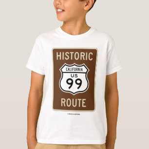 Historic Route US Highway 99 (California) T-Shirt