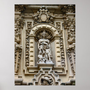 Historic San Diego Architecture Poster