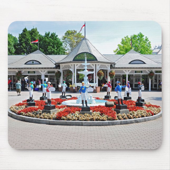 Historic Saratoga 150 on Opening Day Mouse Pad (Front)