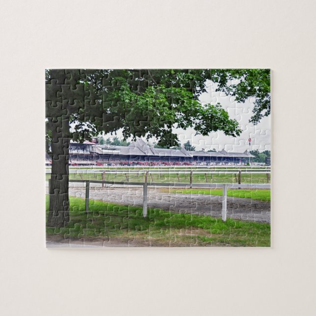 Historic Saratoga and Clare Court Jigsaw Puzzle (Horizontal)