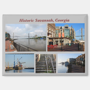 Historic Savannah, Georgia Holiday magnet