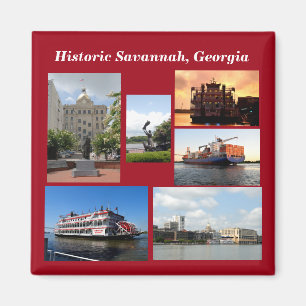 Historic Savannah Georgia Magnet