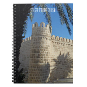 Historic Sousse Medina Scene Tunisia Travelogue Notebook