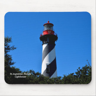 Historic St. Augustine, Florida LIghthouse Mouse Pad