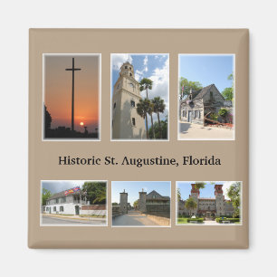 historic st augustine florida magnet