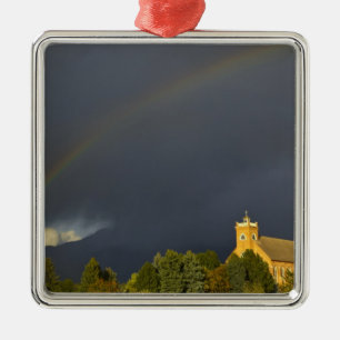 Historic St Ignatius Mission in St Ignatius, Metal Tree Decoration