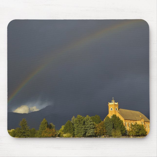 Historic St Ignatius Mission in St Ignatius, Mouse Pad (Front)